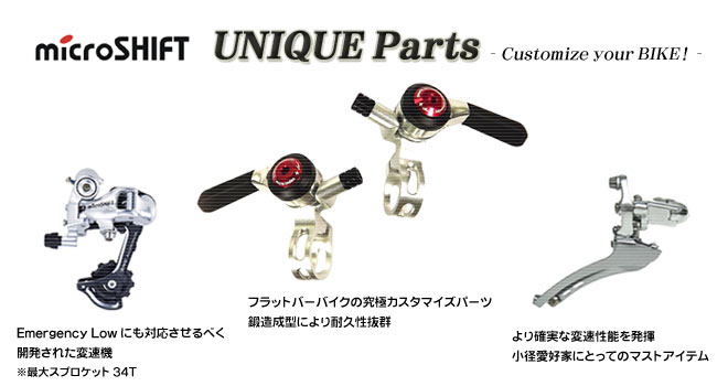 microSHIFT UNIQUE Parts