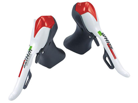 Dual Control Lever [White/Red]